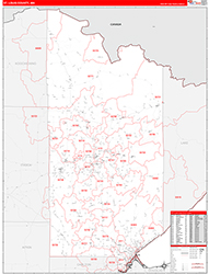 Red Line Map Example